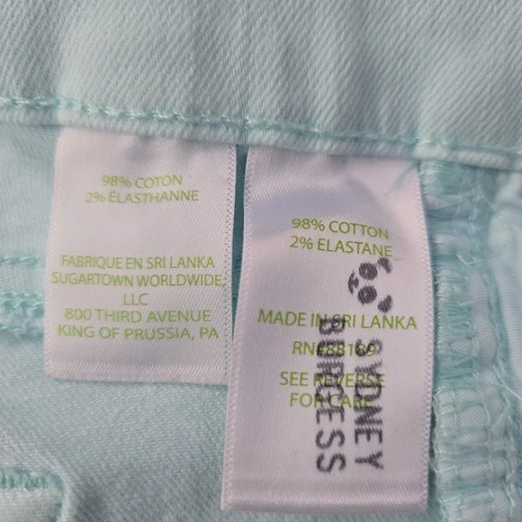 Lilly Pulitzer Aqua Jeans - Picture 12 of 14